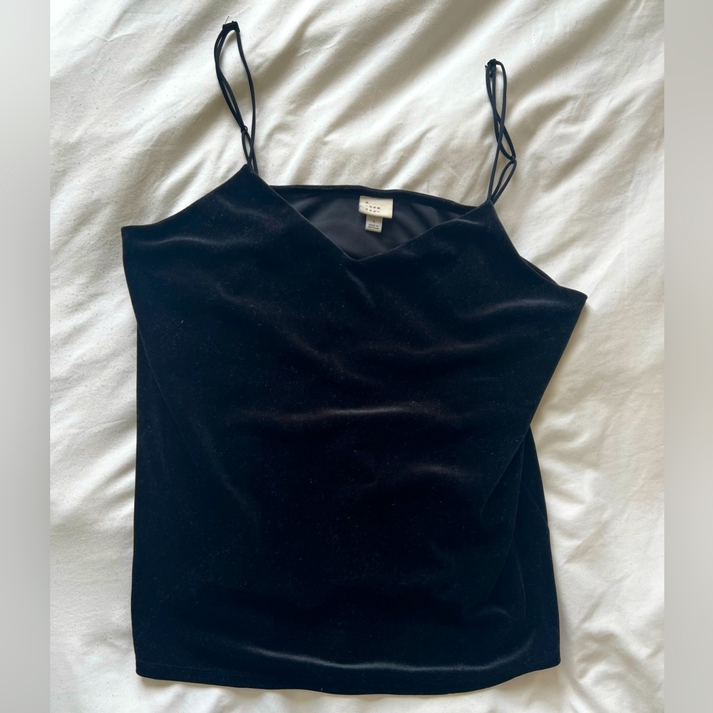 A New Day Velvet Top